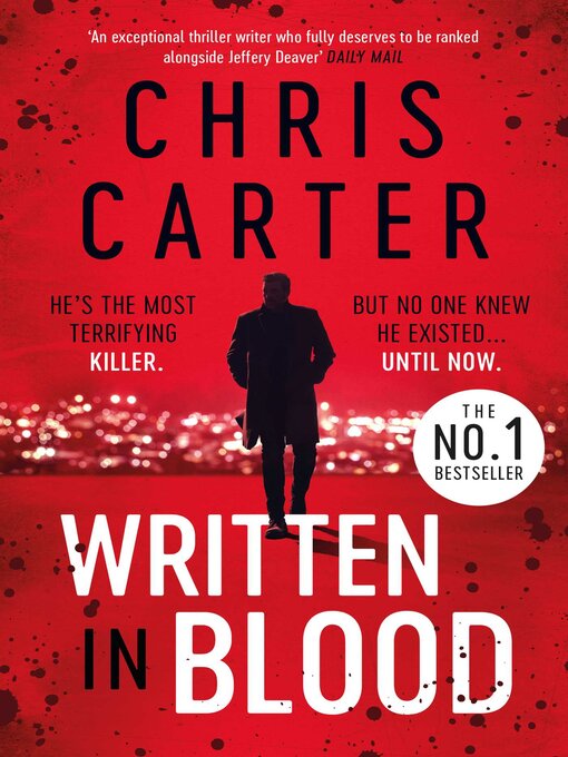 Title details for Written in Blood by Chris Carter - Wait list